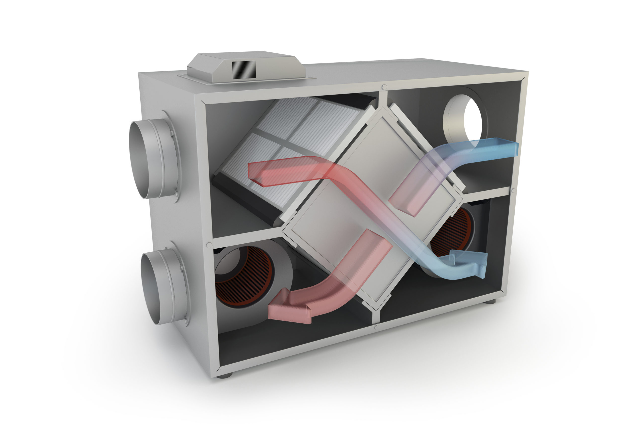 How a heat recovery ventilation system works 