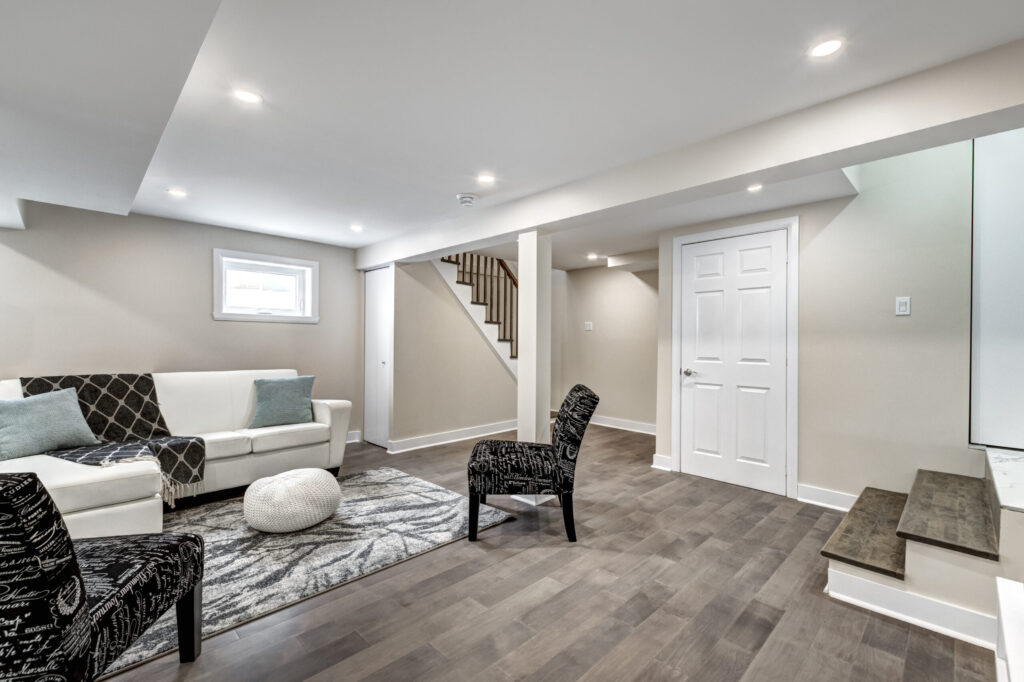 A Beautiful Basement Renovation