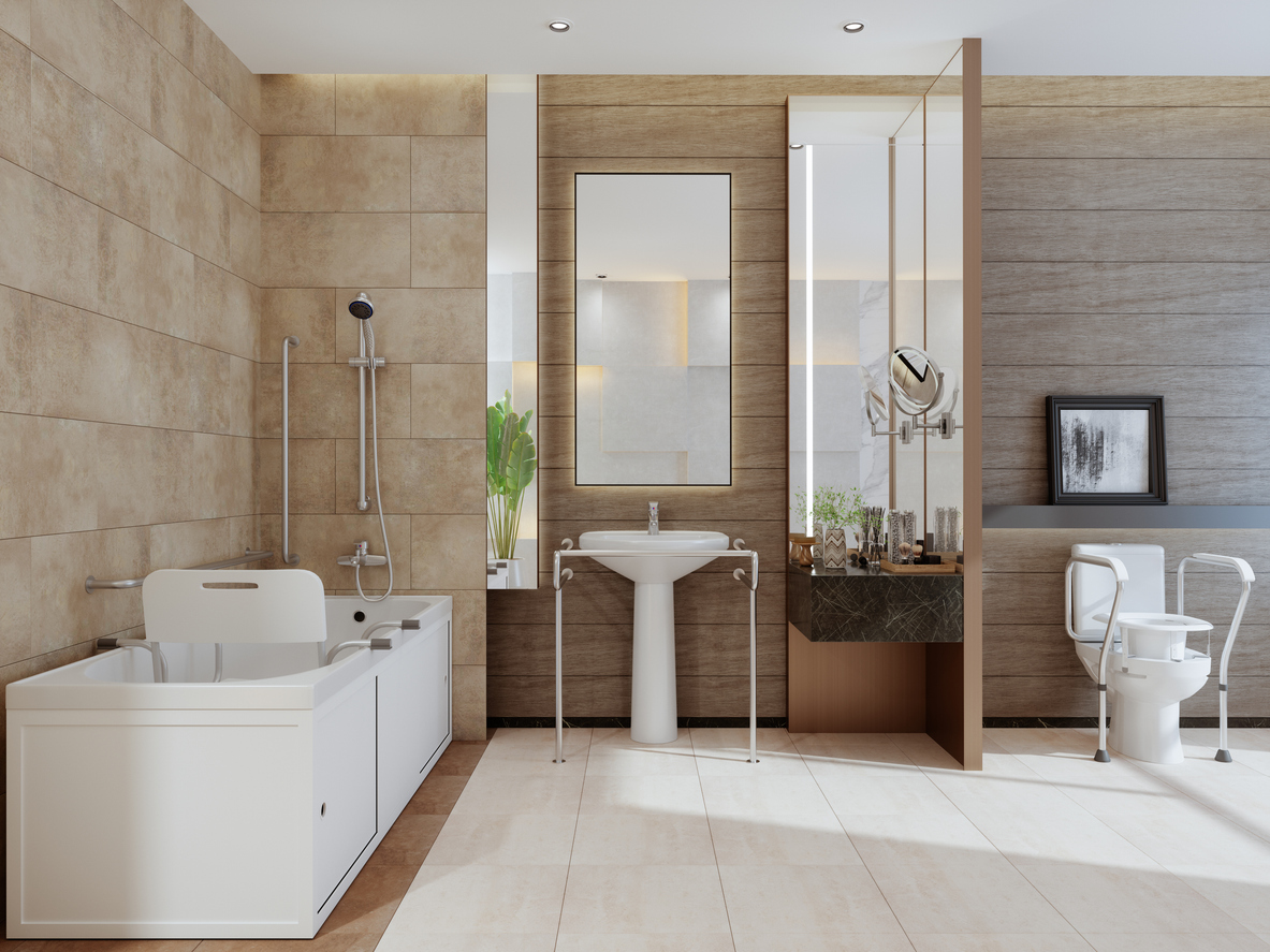 functional bathrooms